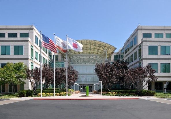 Apple headquarters (Cupertino, Clifornia, exterior 001)