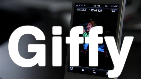 Giffy: view animated GIFs in the Photos app