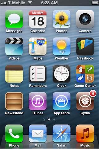  jailbreak was released for ios 6 running on the iphone 4 iphone 3gs