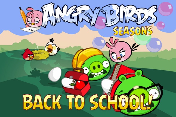 Angry Birds Seasons 1-15 Back To School