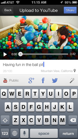 YouTube Capture 1.0 for iOS (iPhone screenshot 002)