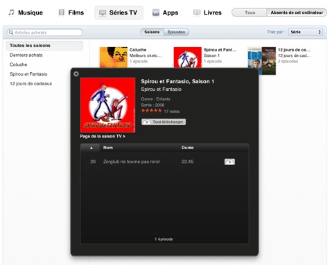 france itunes in cloud