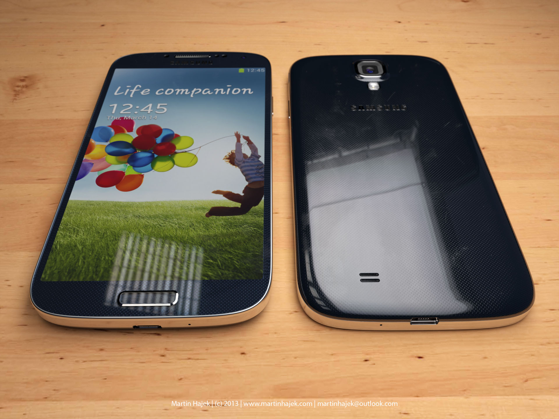 Size comparison (Galaxy S4 vs iPhone 5, Martin Hajek 001)