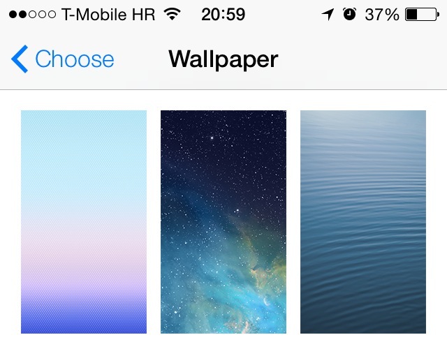 iOS 7 Wallpapers (teaser 001)