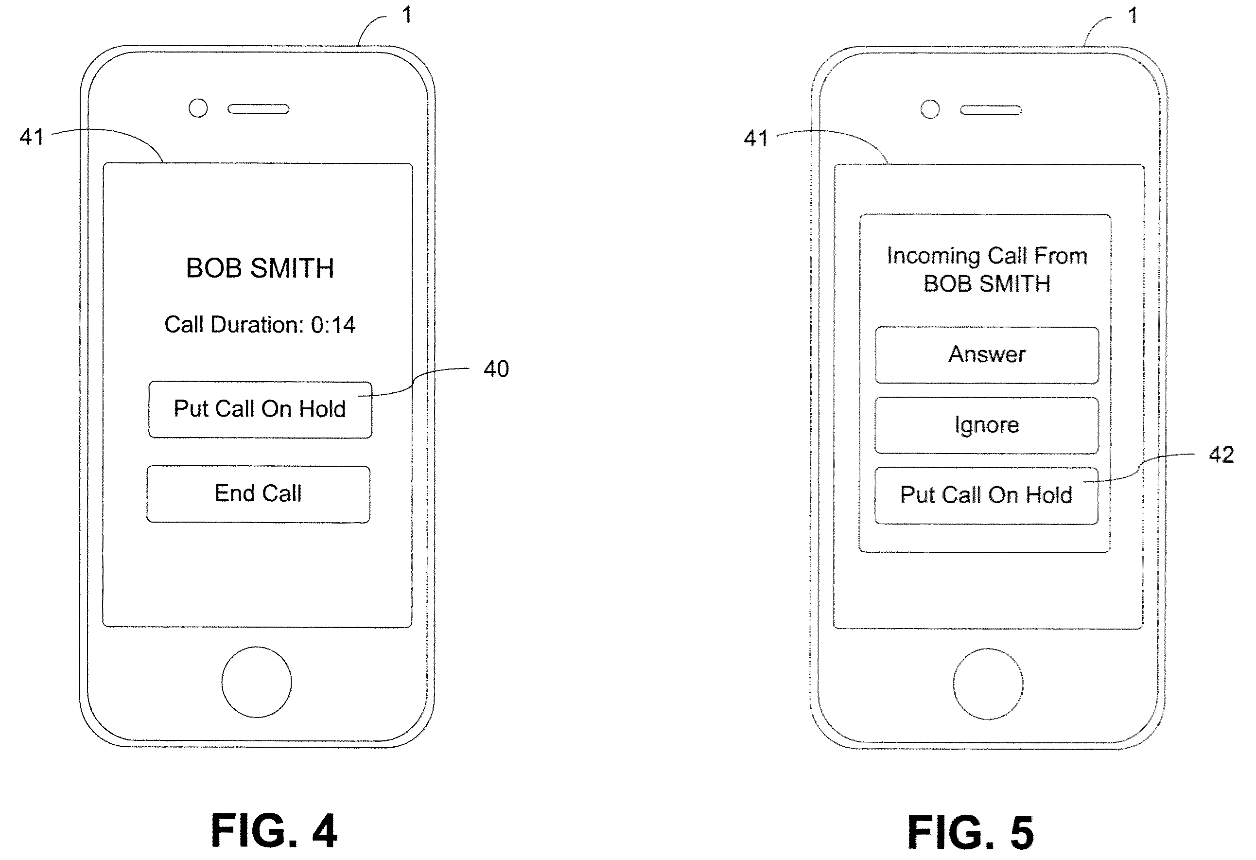 Apple patent (on-hold media sharing, drawing 003)