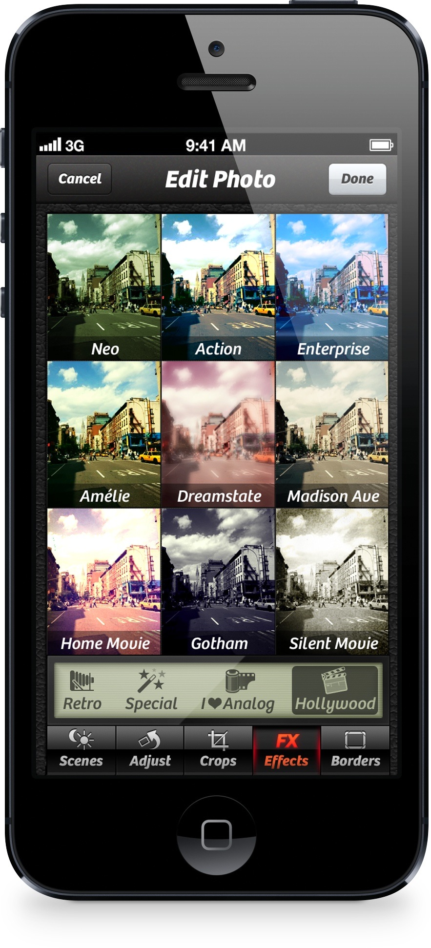 Camera Plus 3.9 for iOS (Hollywood Effects 001)