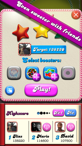 Candy Crush Saga 1.14 for iOS (iPhone screenshot 002)