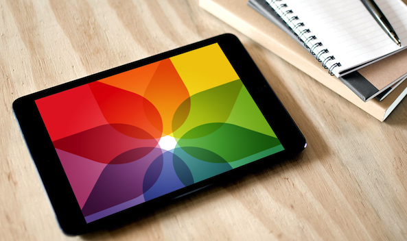 Colourwall iPad 1 splash