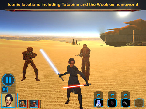 Star Wars - Knights of the Old Republic (iPad screenshot 002)