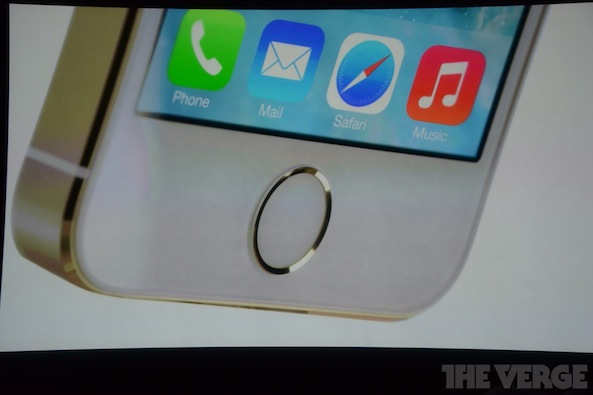 New iPhone 5S Home button