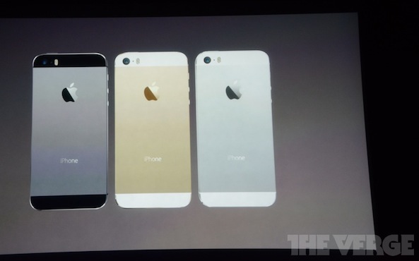 Slate Gold Silver iPhone 5S