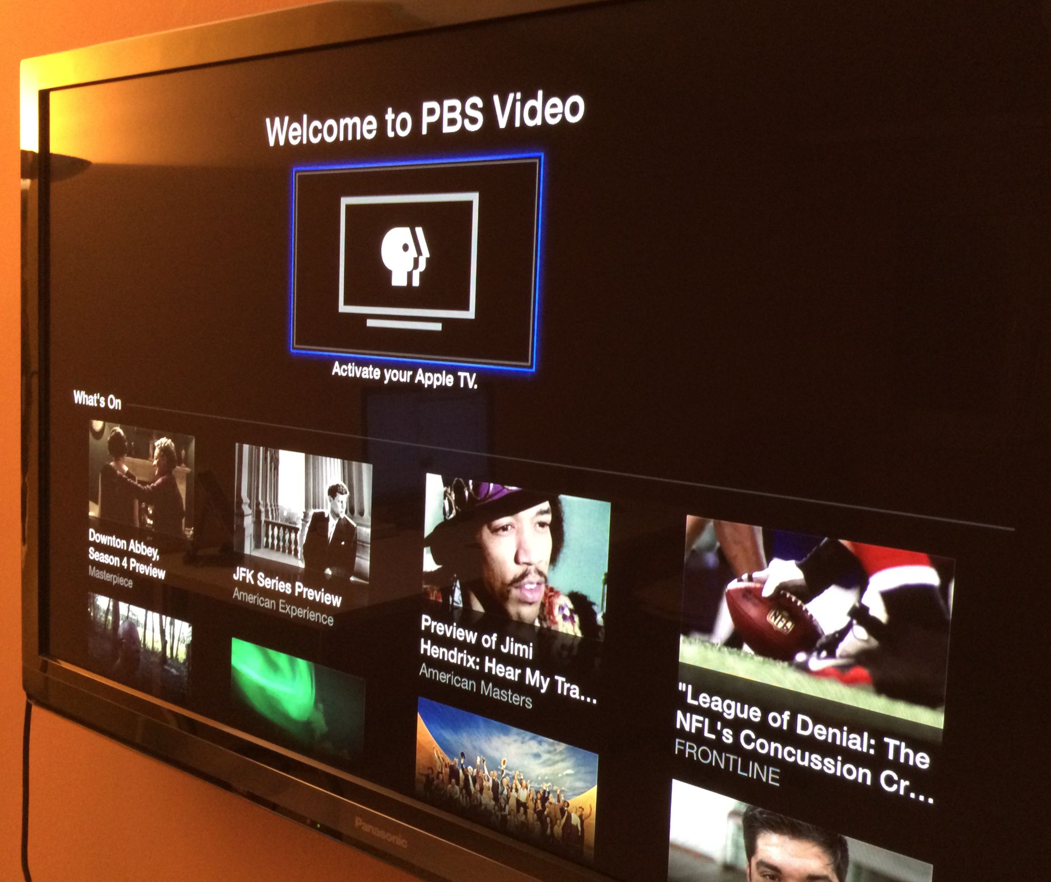 Apple TV (PBS activation)