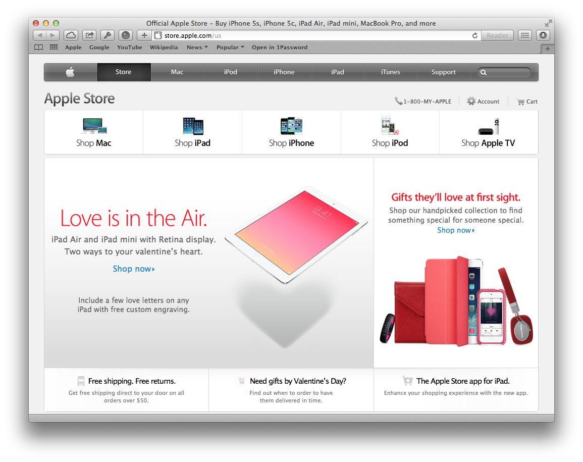 Apple 2014 Valentine Day (web screenshot 001)
