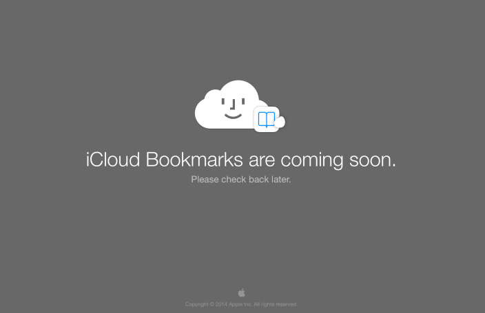 icloud bookmark