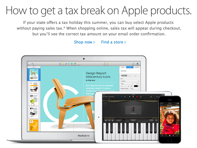 photo of How to get a tax break on Apple products image