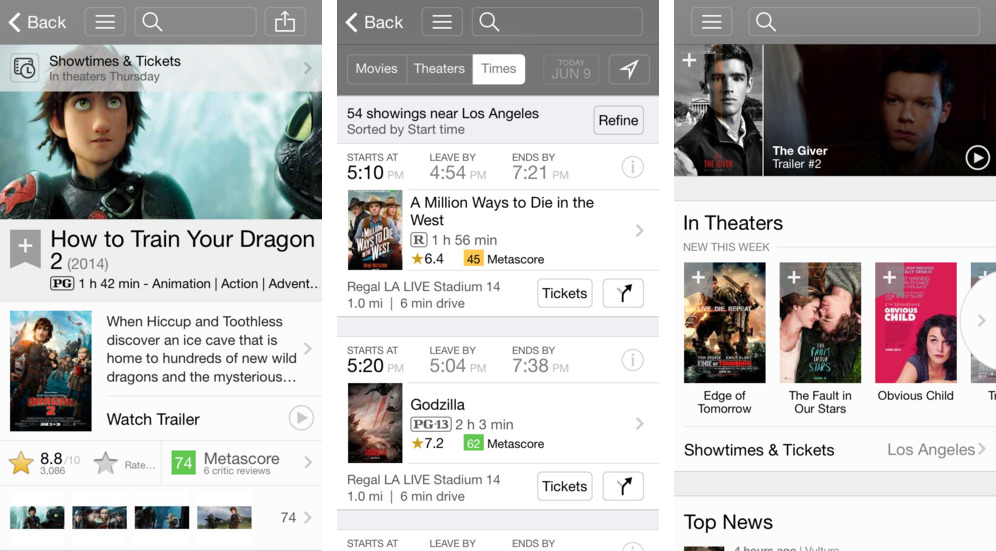photo of IMDb app adds box office info, movie tech specs and a couple other features image