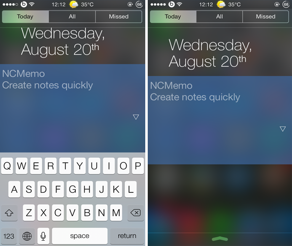 photo of NCMemo: a quick way to create notes from Notification Center image