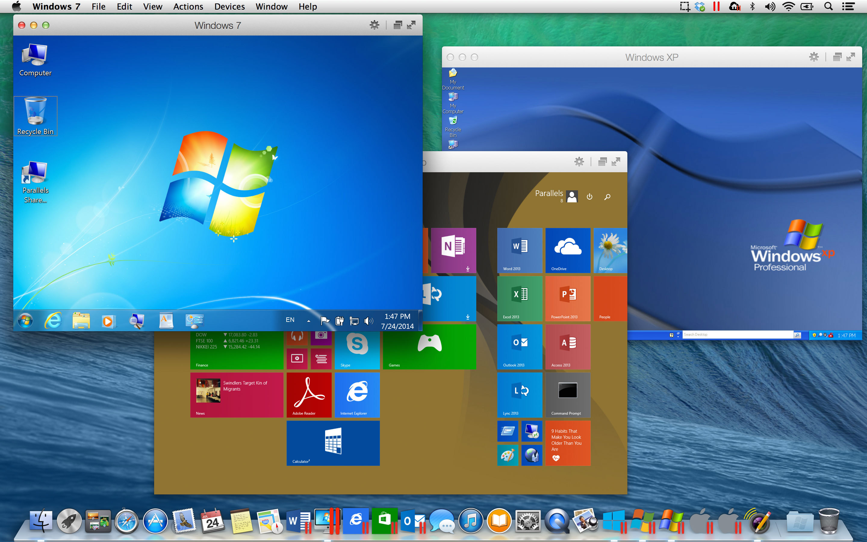 Parallels Desktop 10 is out with OS X Yosemite support, better battery