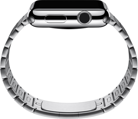 Apple Watch link bracelet side