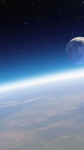 Moon Orbit Wallpaper iPhone 6 preview