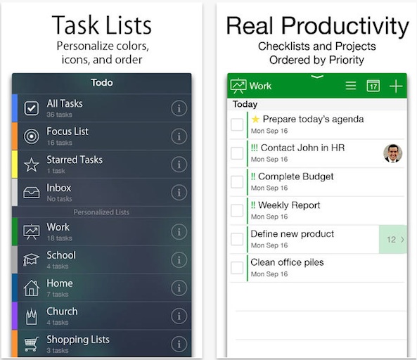 The best to-do list apps for iPhone | to do list app iphone
