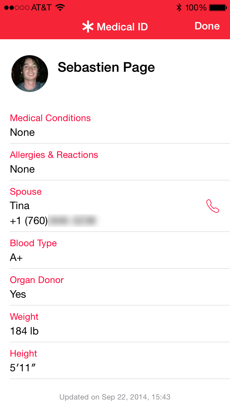 photo of Do yourself a favor and fill out your iOS 8 Medical ID now image