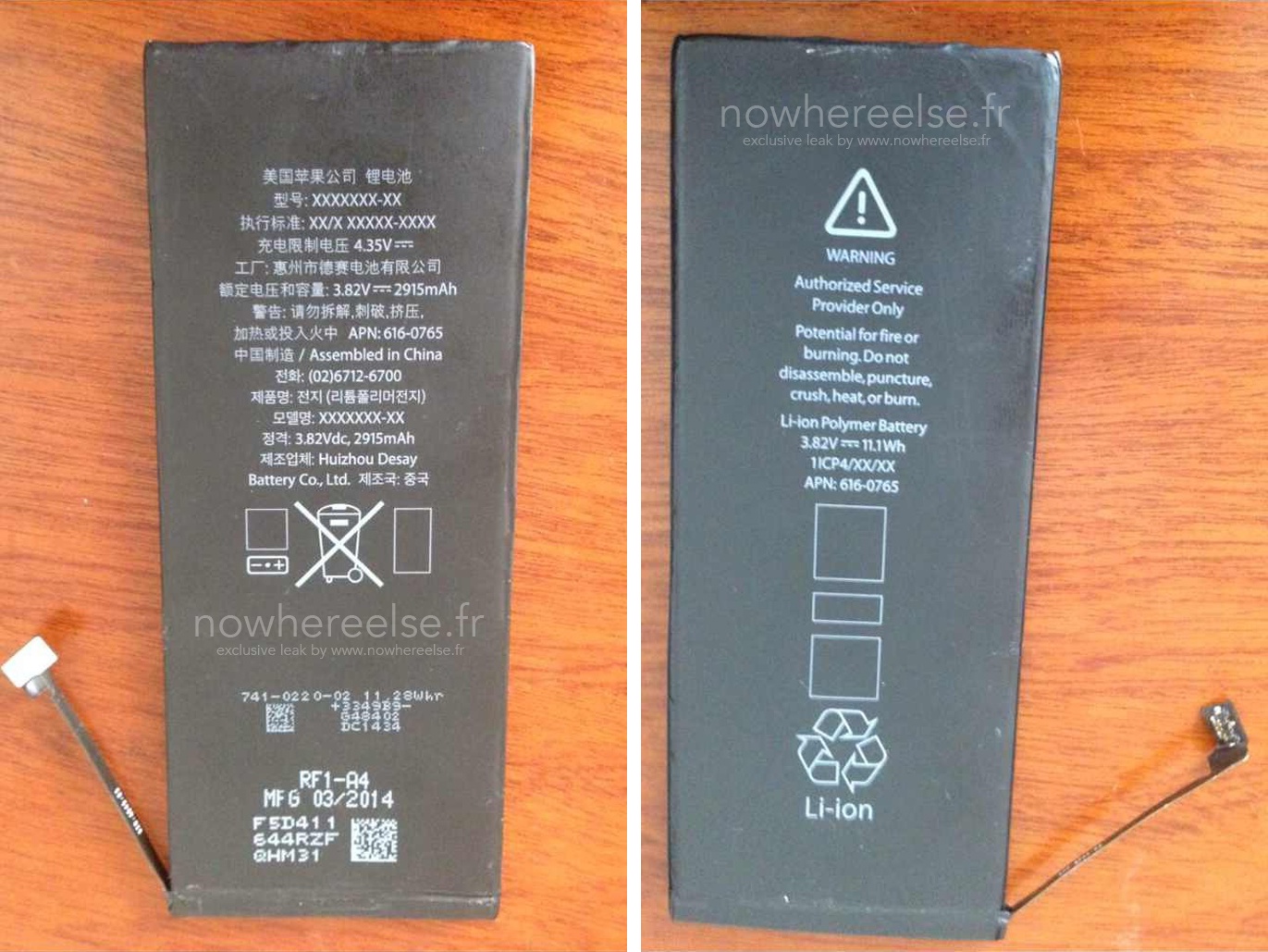 photo of Two times stronger iPhone 6 battery makes another appearance on photos image