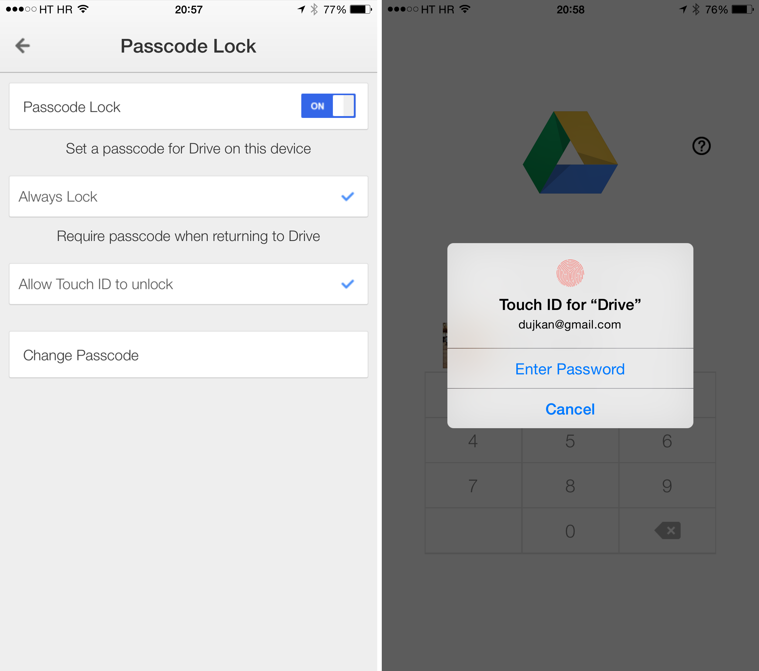google drive app for iphone