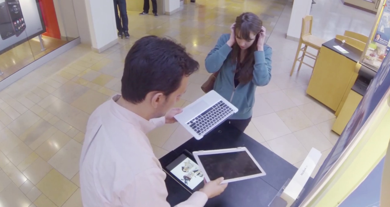 photo of Lenovo breaks Apple’s MacBook in half in “hidden” camera prank vid image