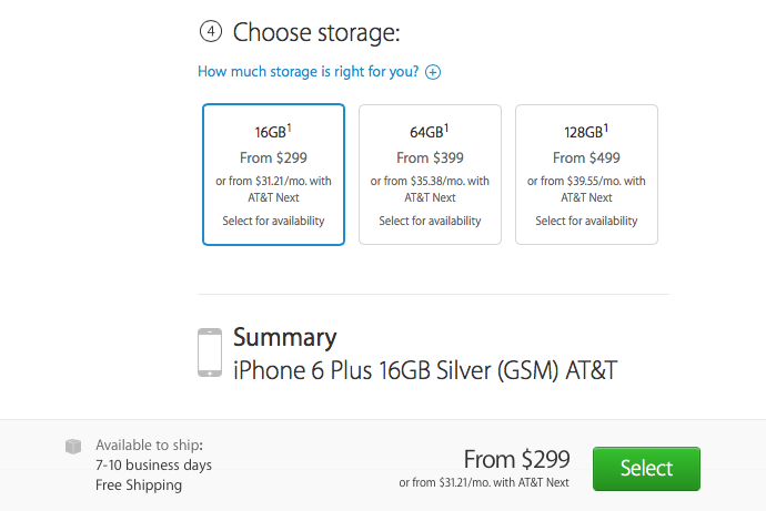 photo of Shipping times improve for select iPhone 6 and 6 Plus models image