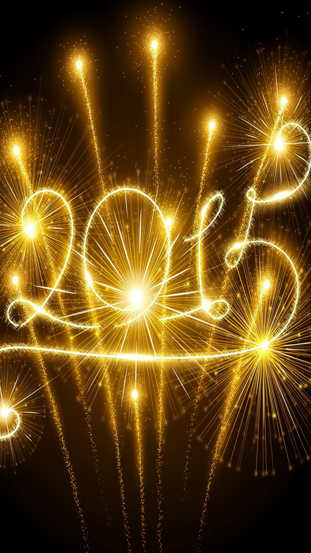 Happy new year 2015 wallpapers for iPhone and iPad