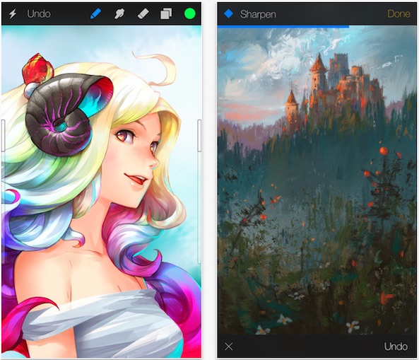 photo of iPhone version of Procreate now available in the App Store image