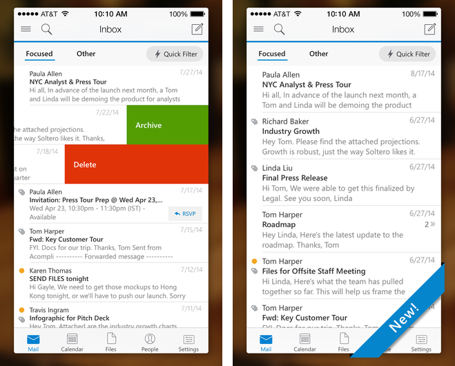 photo of Microsoft releases native Outlook app for iOS image