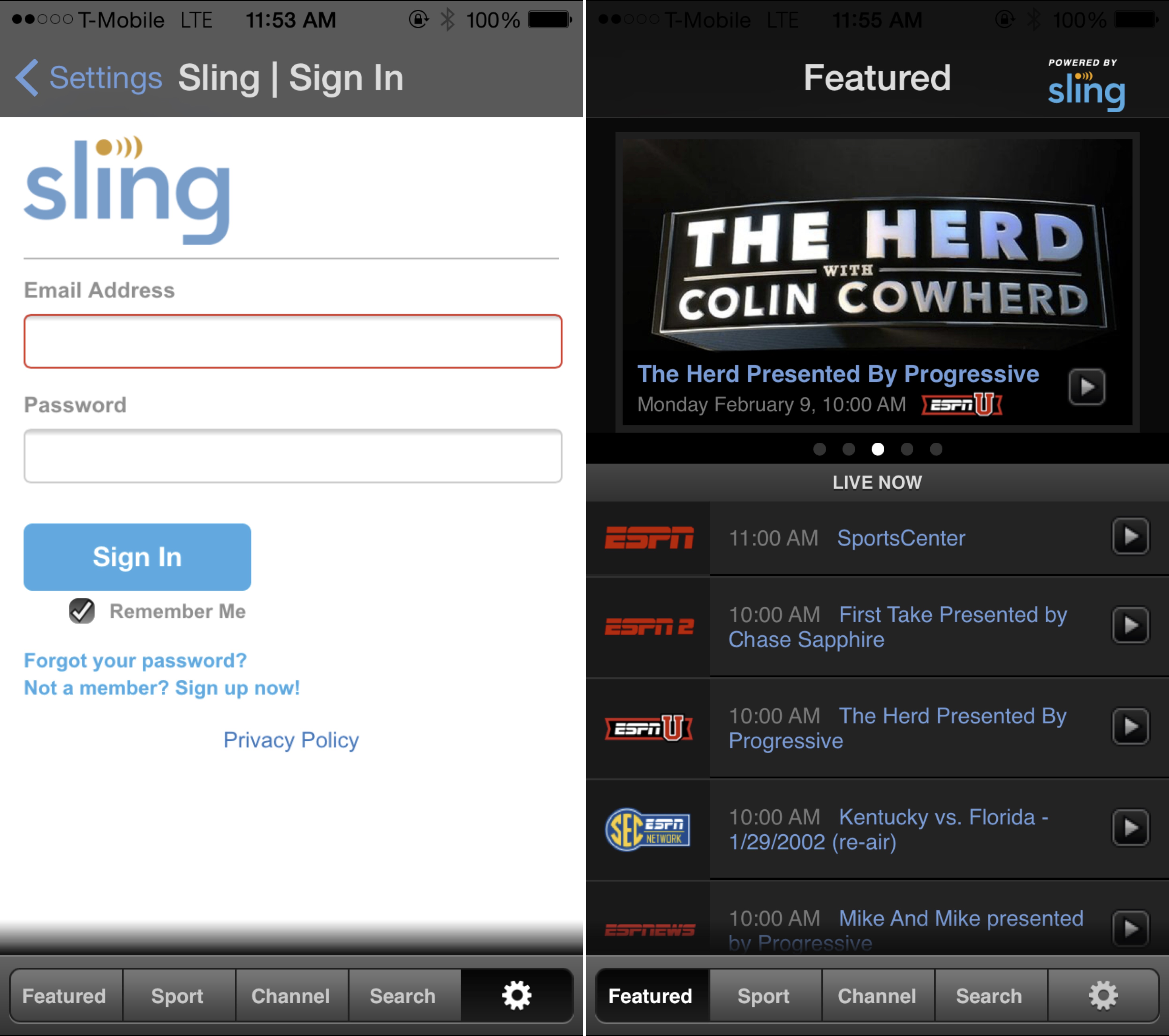 Download Sling Tv App For Mac