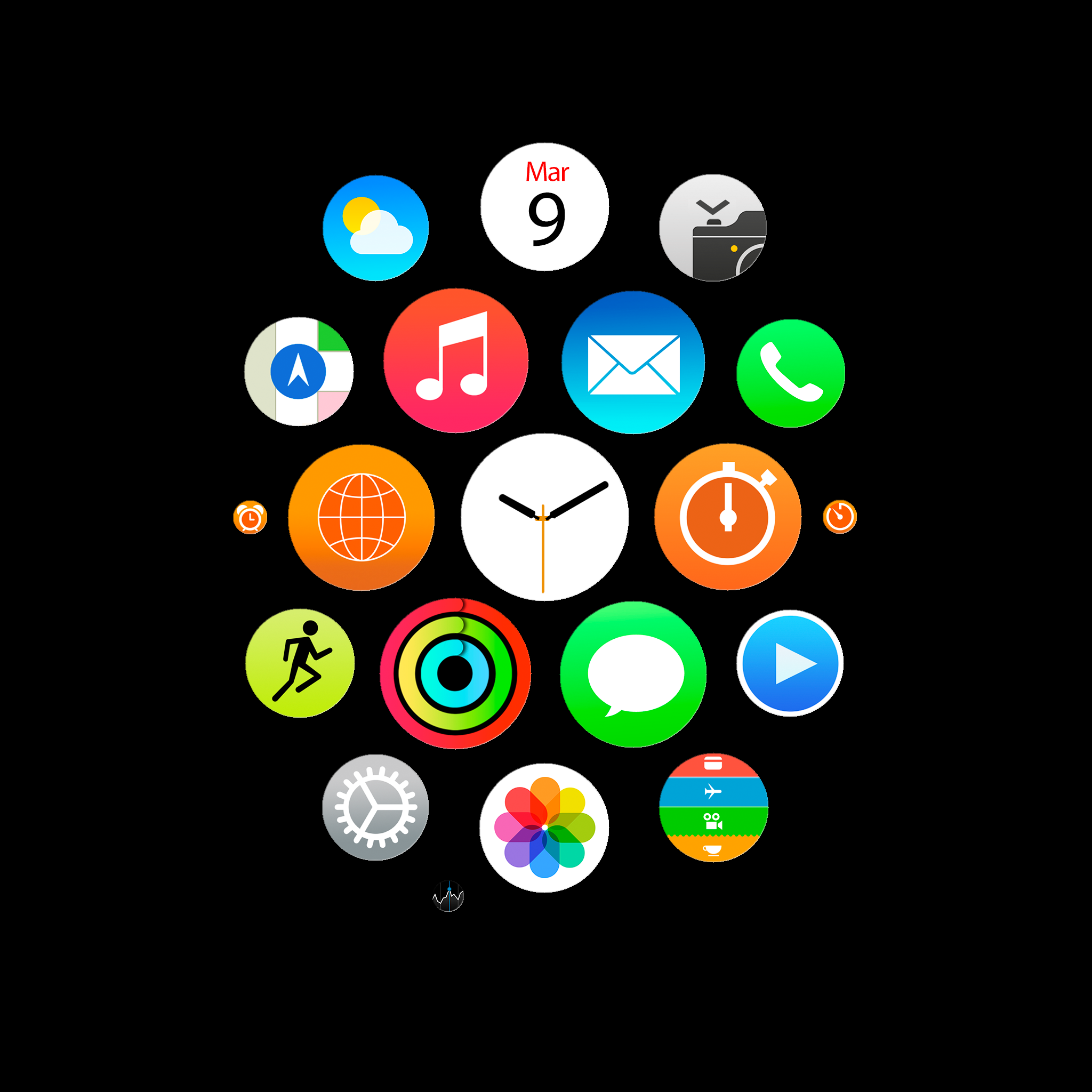 Apple Watch Wallpaper: Download für iPhone und iPad