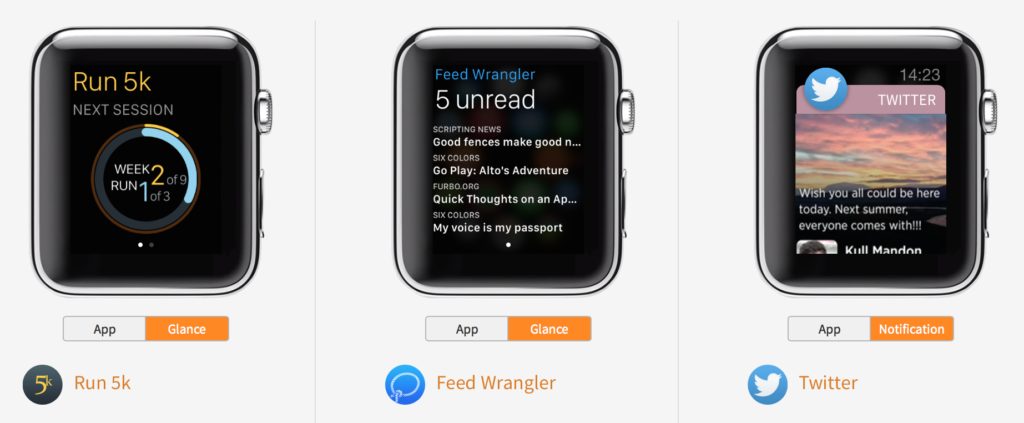 photo of Check out these interactive demos of Apple Watch apps image