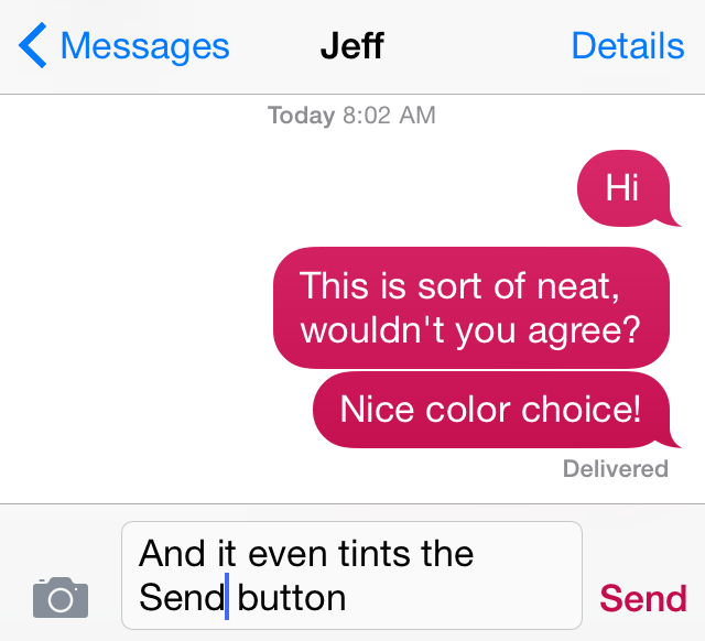 photo of Color Convos: assign colors to Messages app conversations image
