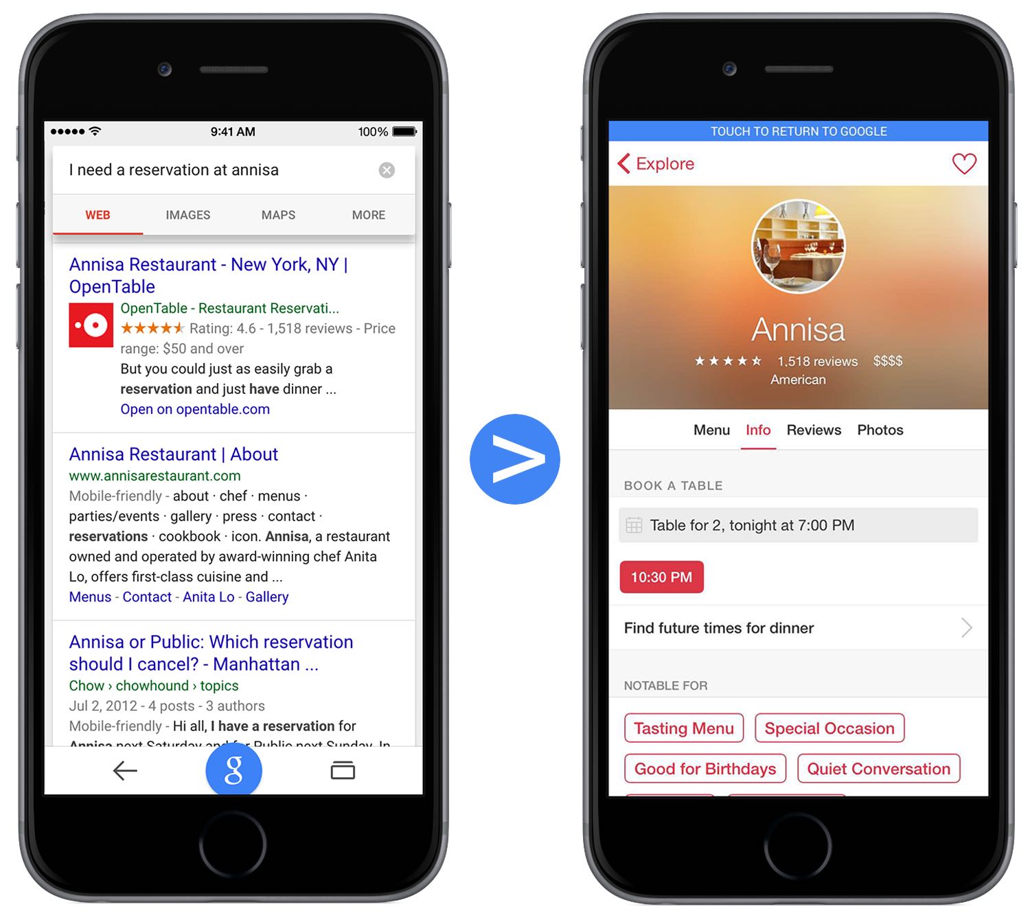 photo of You’ll soon be able to open iOS app content straight from Google Search image