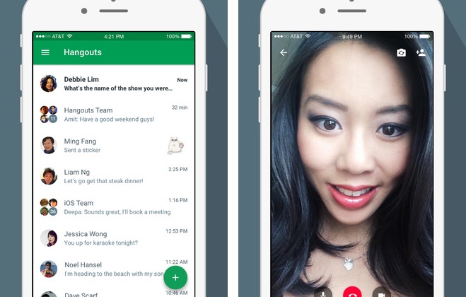 photo of Google Hangouts for iOS gains refreshed interface, multi-image sending and more image