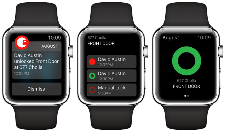 photo of August Smart Lock is ready for your wrist with brand new Apple Watch app image