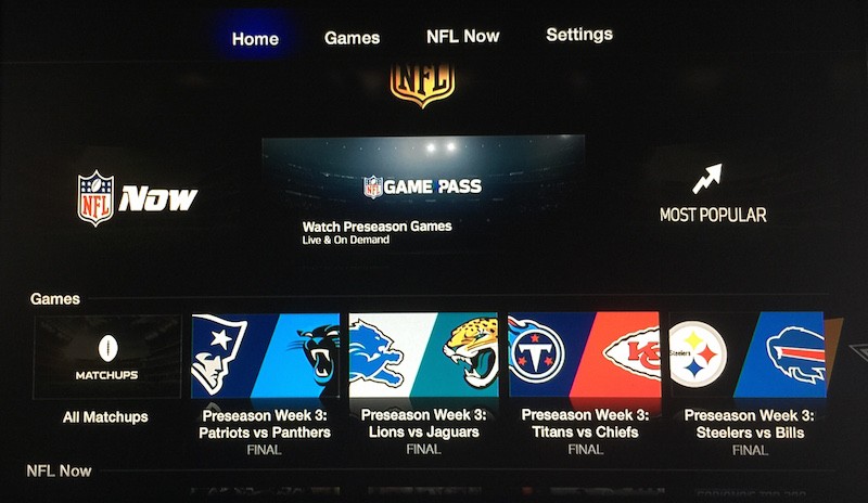 photo of Apple TV’s NFL Now channel revamped, rebranded and enriched with Game Pass subscriptions image