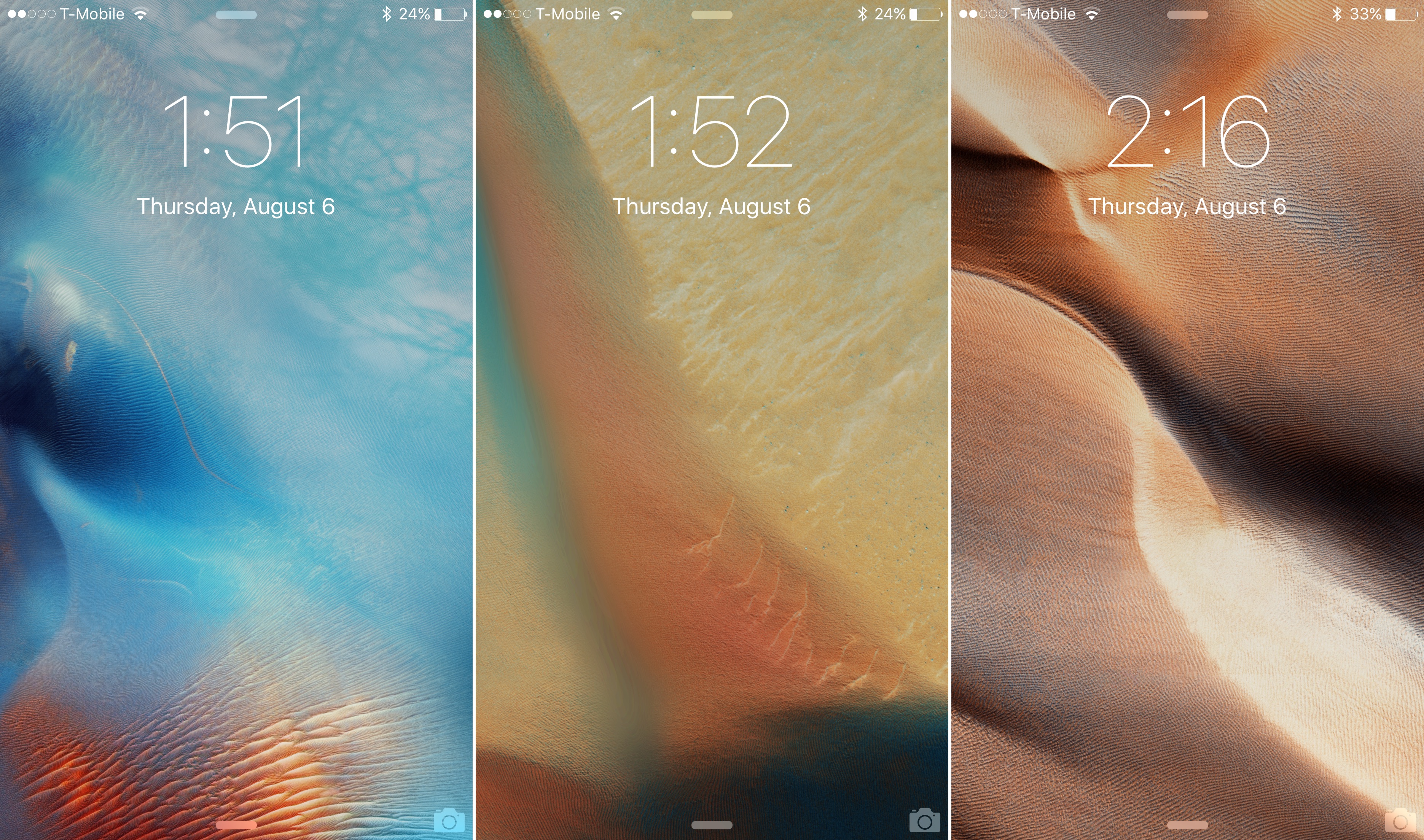 A look at the 15 new wallpapers in iOS 9 beta 5