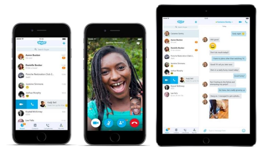 photo of Skype issues a thorough revamp of iPhone and iPad app with new features image