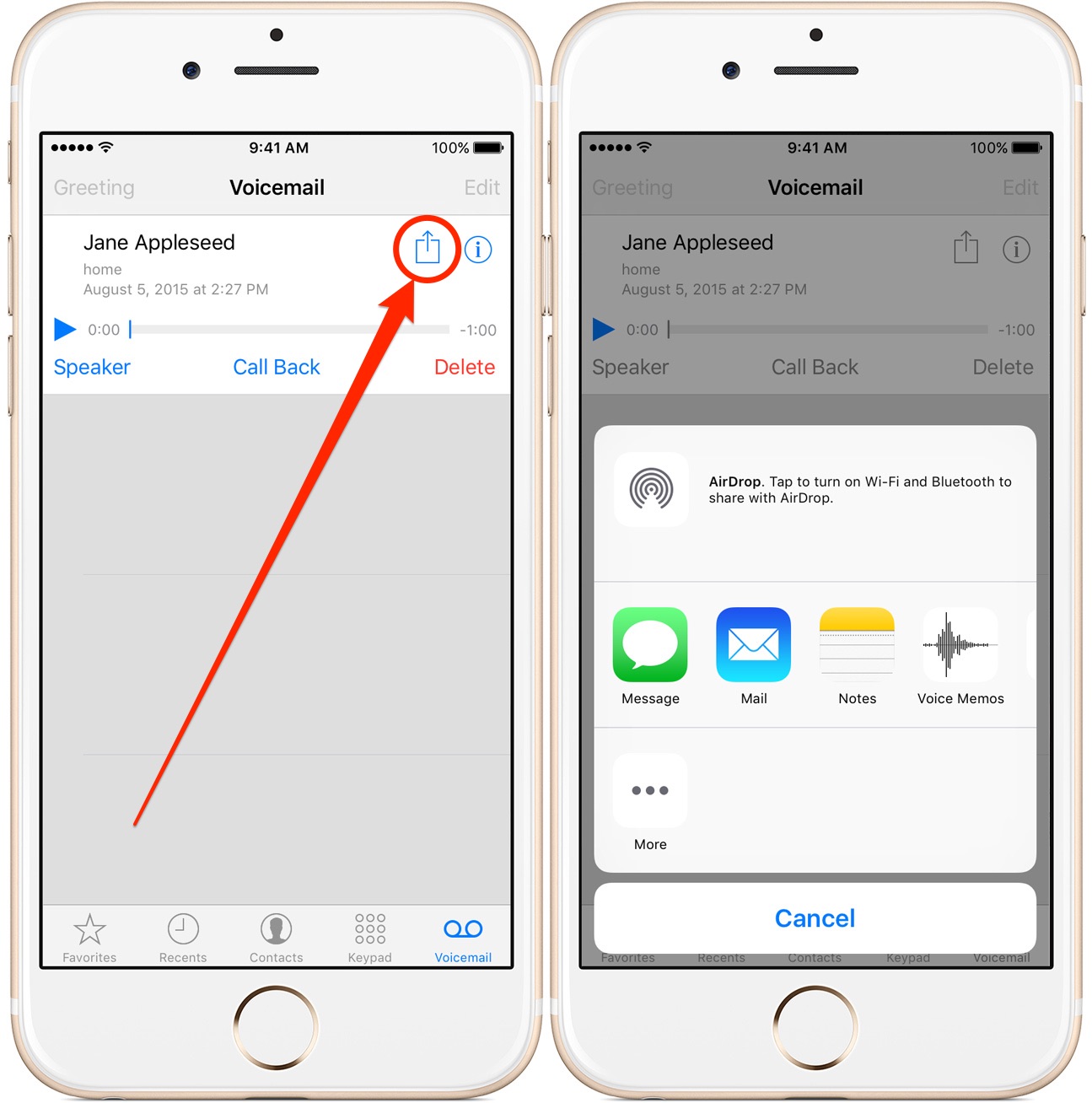 How to save your iPhone voicemails as notes or voice memos ...