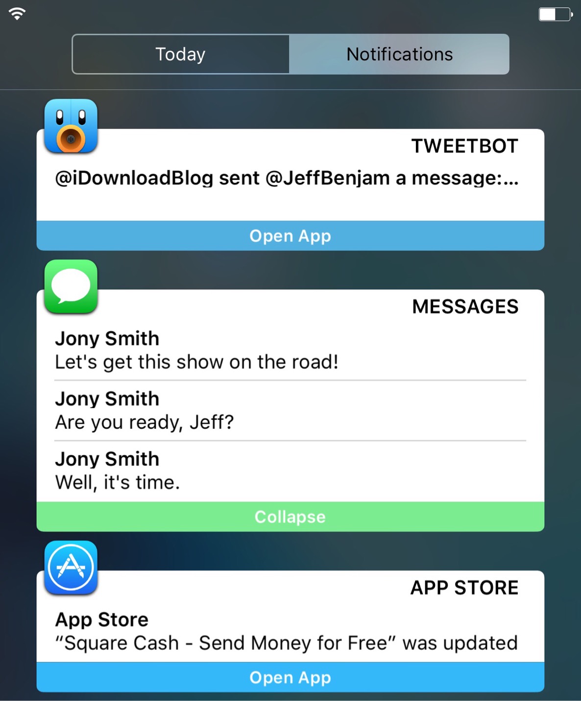 photo of NCCards: customize Notification Center notifications image