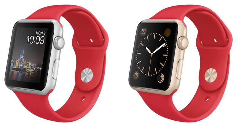 Apple Watch Sport red band Chinese New Year