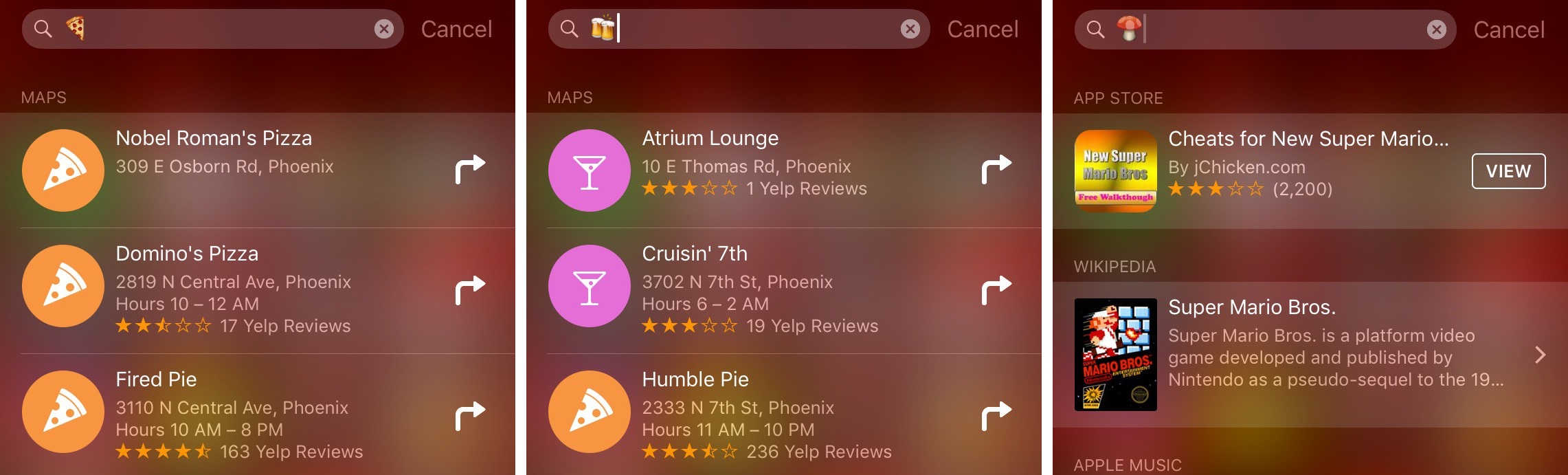 Menggunakan Emoji Pro Pesan Iphone Ipad Ios Spotlight Cari Gambar