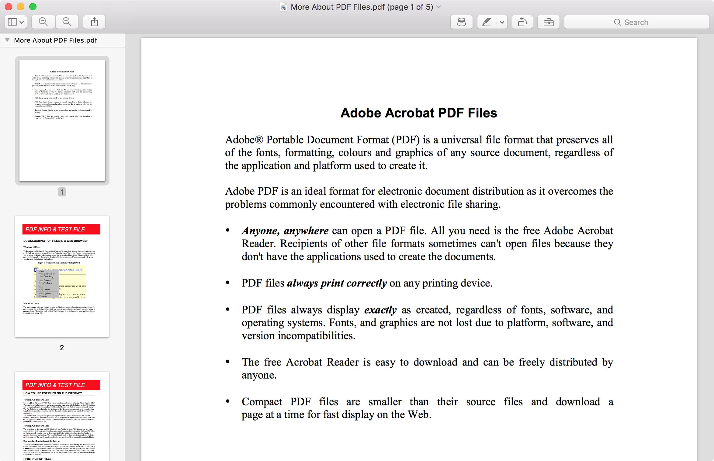 How to combine two PDF files into one with Preview on Mac