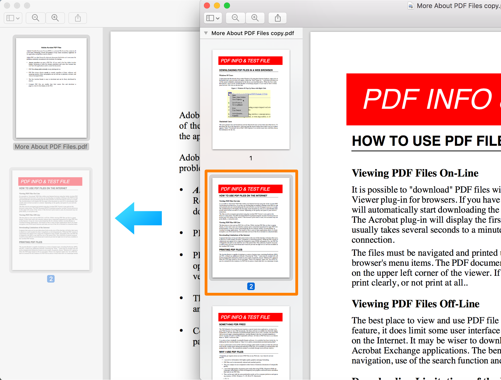 how can i put multiple pdf files into one