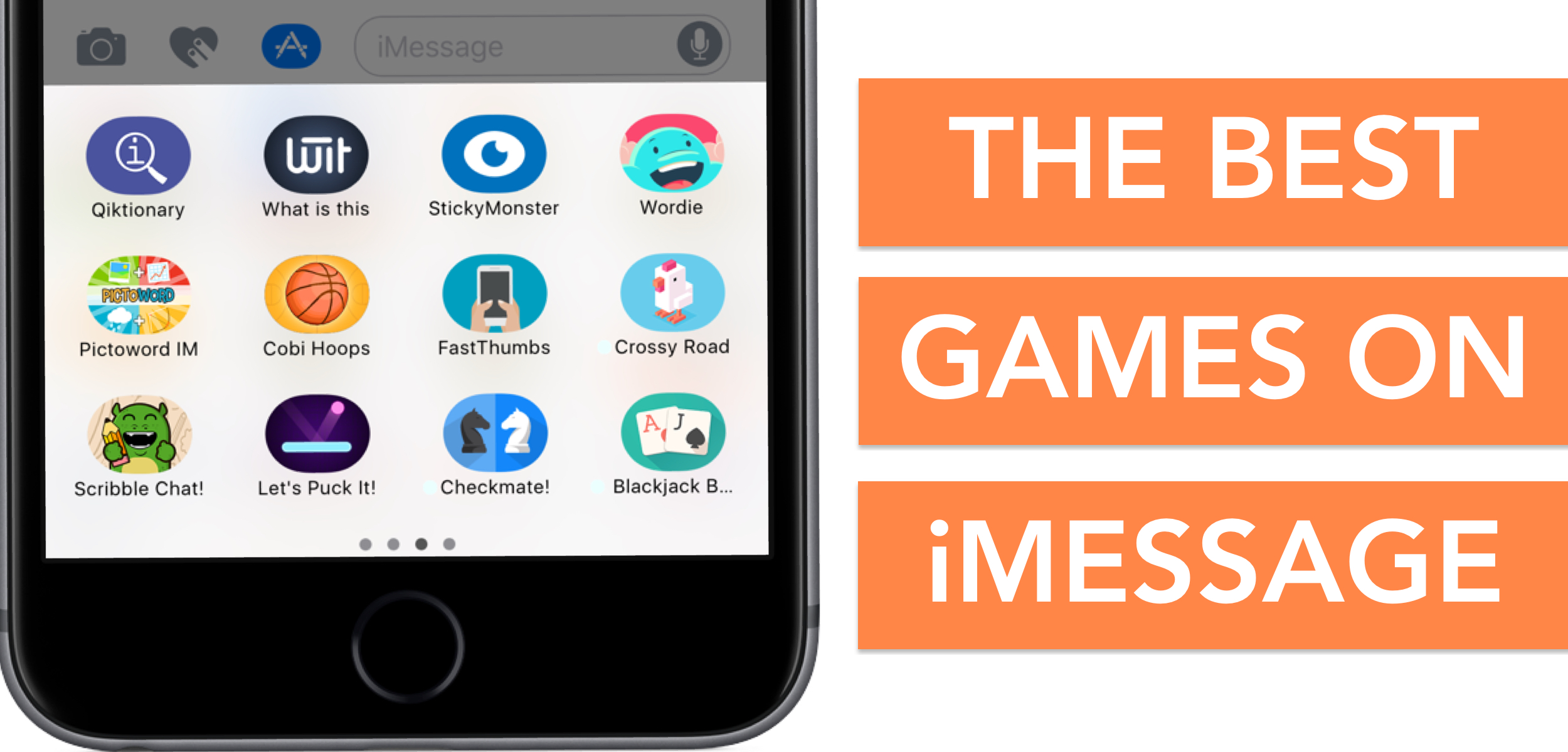The best iMessage games